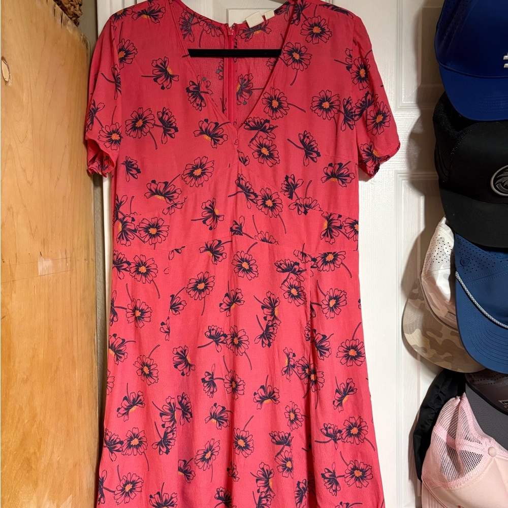 GAP Pink Floral Mini Dress
